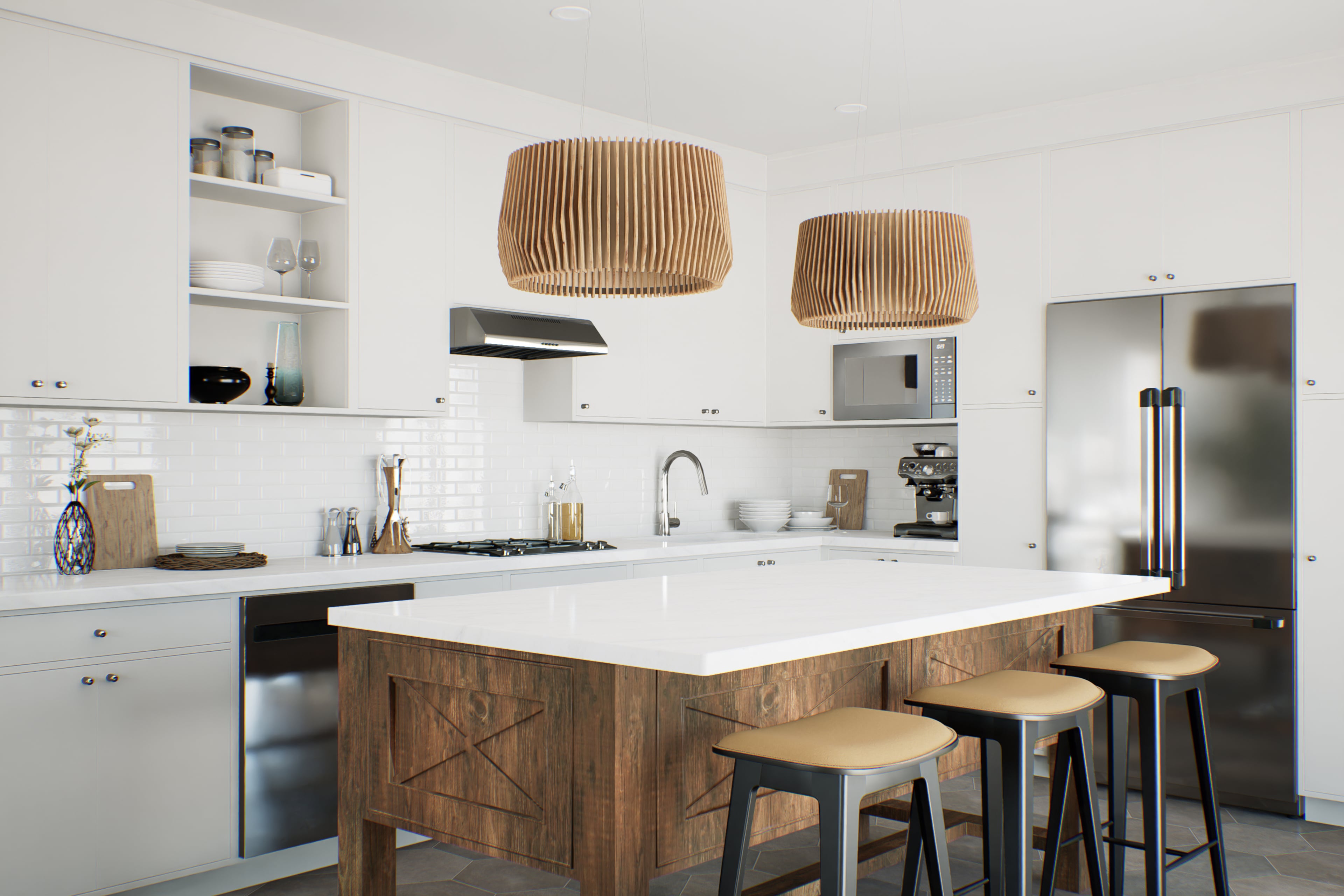 Bright Open Kitchen — iHome Built